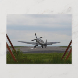 Spitfire bereit für den Start Postkarte