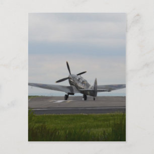 Spitfire bereit für den Start Postkarte