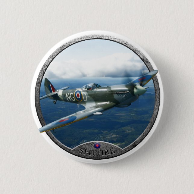 Spitfire Button (Vorderseite)