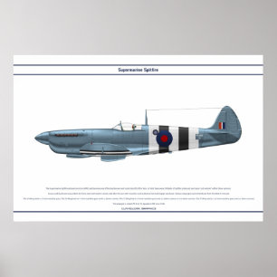Spitfire GB 16 Sqn 2 Poster