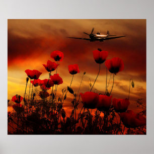 Spitfire-Gruß Poster