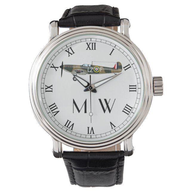 Spitfire | MIT MONOGRAMM Armbanduhr (Vorderseite)
