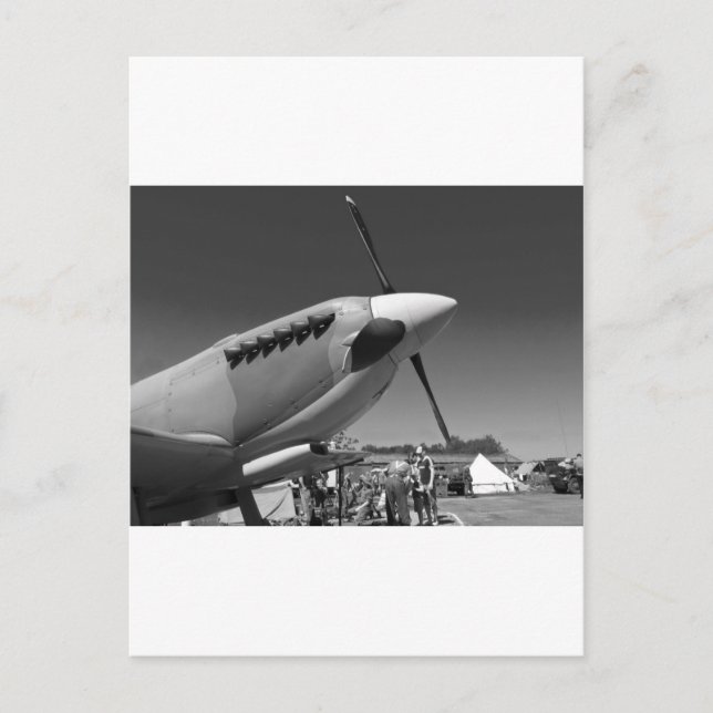 Spitfire Mk 1A Postkarte (Vorderseite)