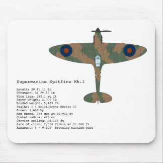 Spitfire mousepad