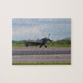 Spitfire nach der Landung