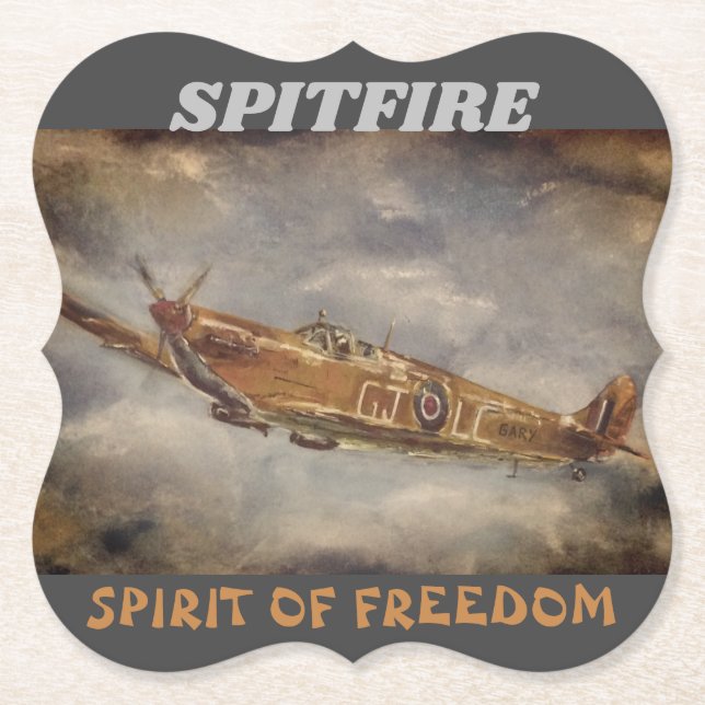 Spitfire Paper Untersetzer (Vorderseite)