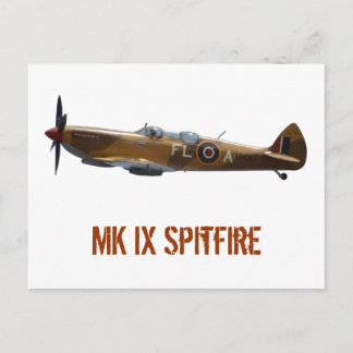 Spitfire-Postkarte Postkarte