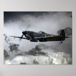 Spitfire TE311 Poster