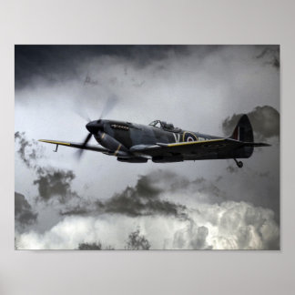Spitfire TE311 Poster