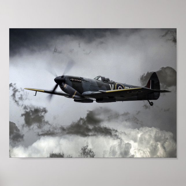 Spitfire TE311 Poster (Vorne)