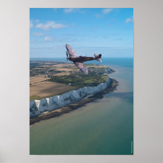 Spitfire über England Poster