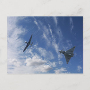 Spitfire und Typhoon Postkarte
