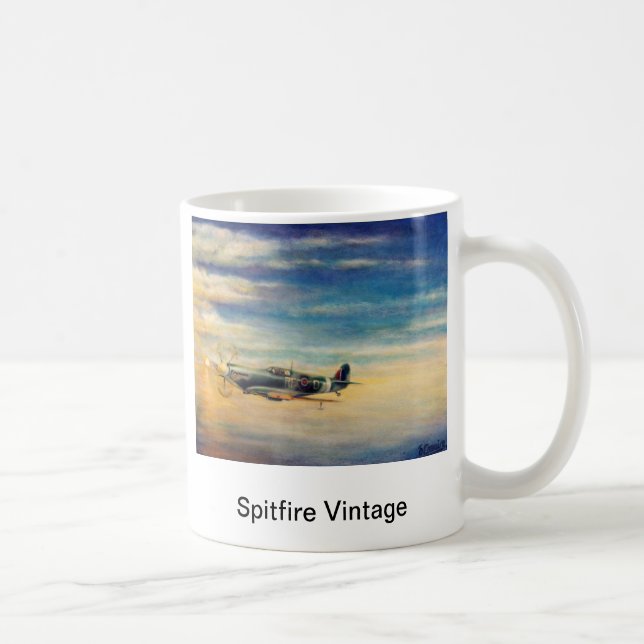 Spitfire Vintag Kaffeetasse (Rechts)