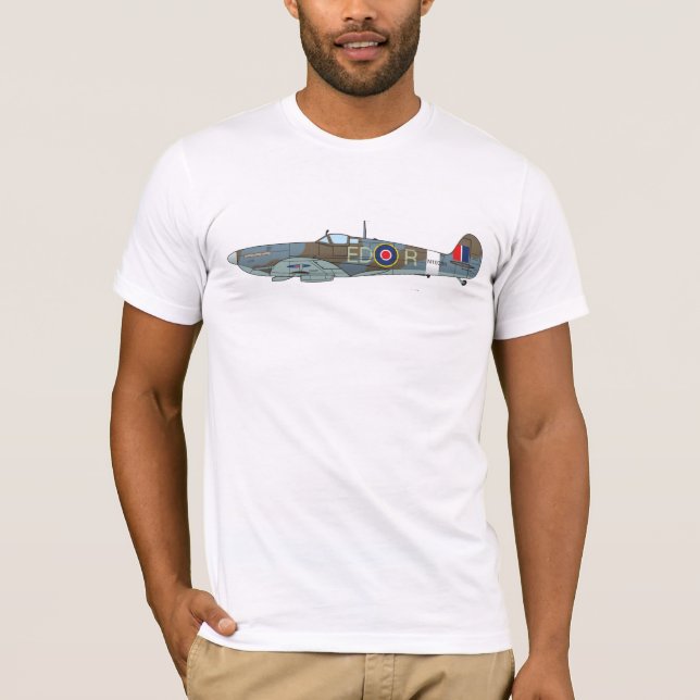 Spitfiret-shirt T-Shirt (Vorderseite)