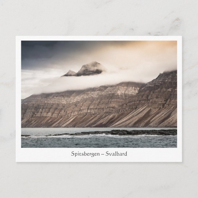 Spitsbergen Svalbard Postkarte (Vorderseite)