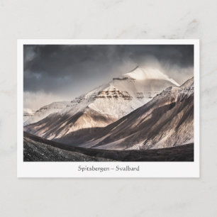 Spitsbergen Svalbard Postkarte