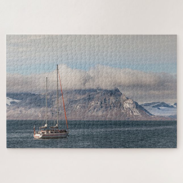 Spitsbergen Svalbard Sailboat (Horizontal)