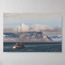 Spitsbergen Svalbard Sailboat