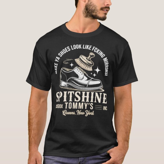 Spitshine Tommy's Shinebox T-Shirt (Vorderseite)