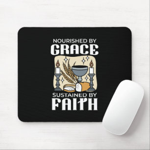 Spitueller Glaube und Gnade – Erhebende christlich Mousepad