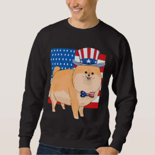 Spitz 4. Juli Patriotic Uncle Sam Sweatshirt