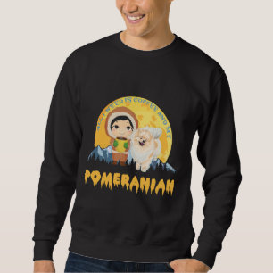 Spitz Alles was ich brauche ist Kaffee und mein Hu Sweatshirt