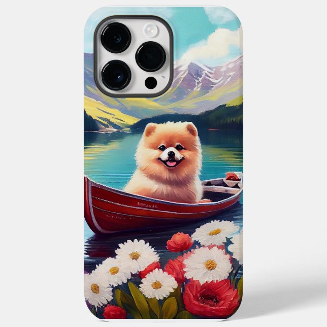 Spitz auf dem Paddle: Ein Landschaftliches Abenteu Case-Mate iPhone 14 Pro Max Hülle (Rückseite)