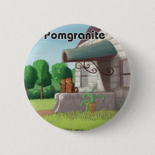Spitz auf Granit (Granit) Funny Button