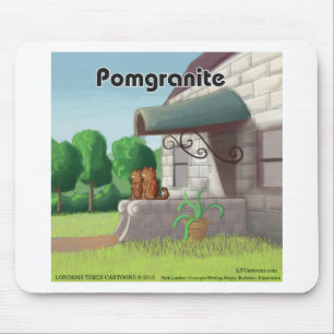 Spitz auf Granit (Granit) Funny Mousepad