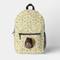 Spitz Black and Tan Malerei Original Hunde Kunst