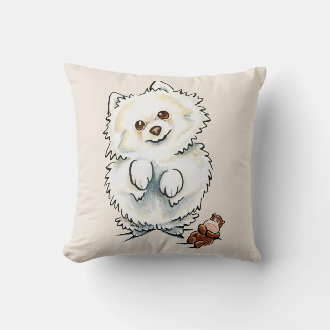 Spitz Boo Boo Kissen (Vorderseite)