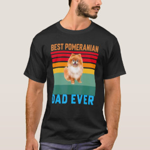 Spitz Dog Besitzer Bester Spitz Vater je T-Shirt