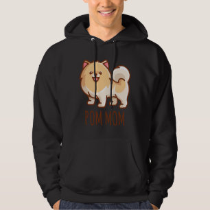 Spitz Dog Lover Pom Mama Welpe Hoodie