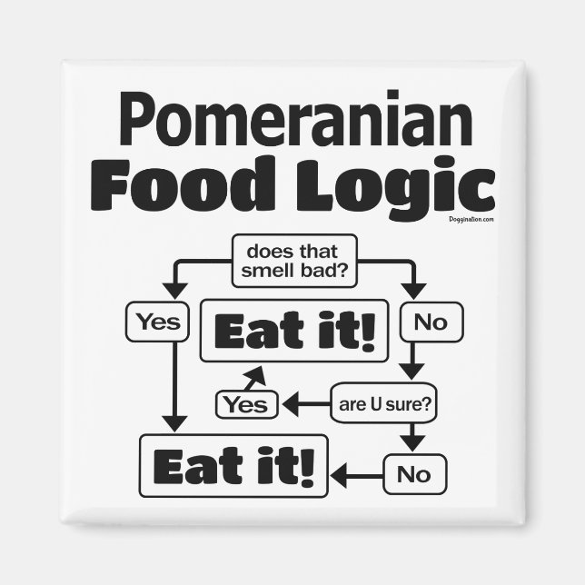 Spitz Food Logic Magnet (Vorne)