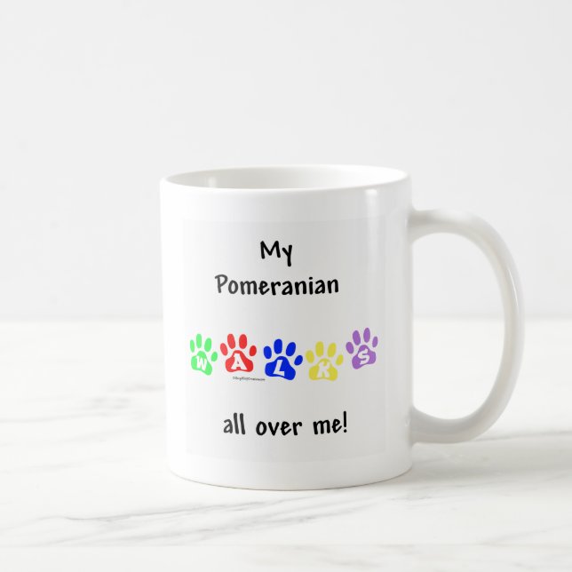 Spitz geht durch mich kaffeetasse (Rechts)