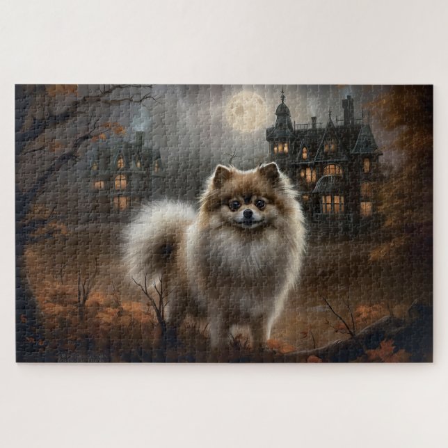 Spitz Halloween Beängstigend (Horizontal)