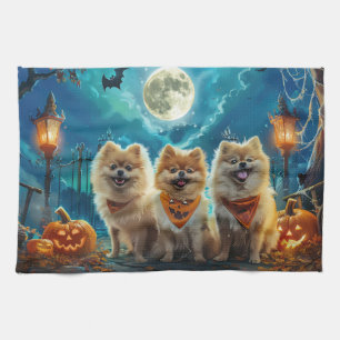 Spitz Halloween Spooky Geschirrtuch