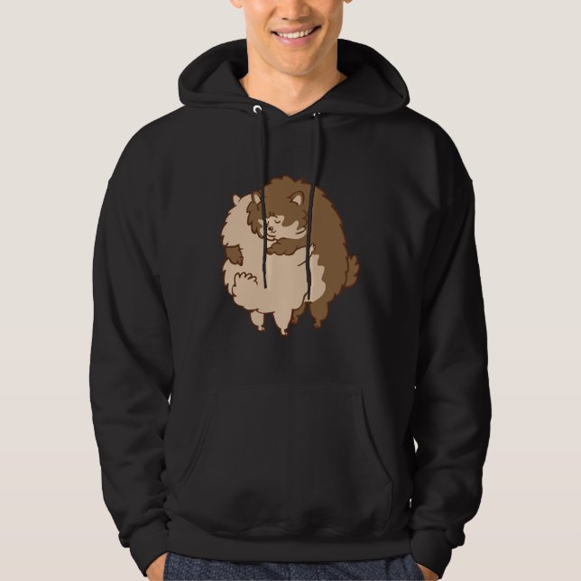 Spitz Hugs Hoodie (Vorderseite)