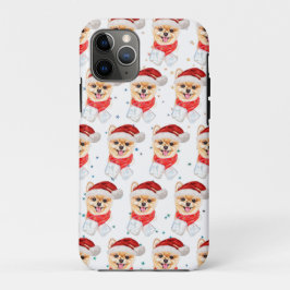 Spitz Hund züchten Weihnachtsstars Case-Mate iPhone Hülle