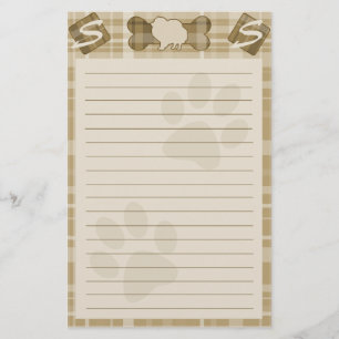 Spitz-Hundezucht-Briefpapier Briefpapier