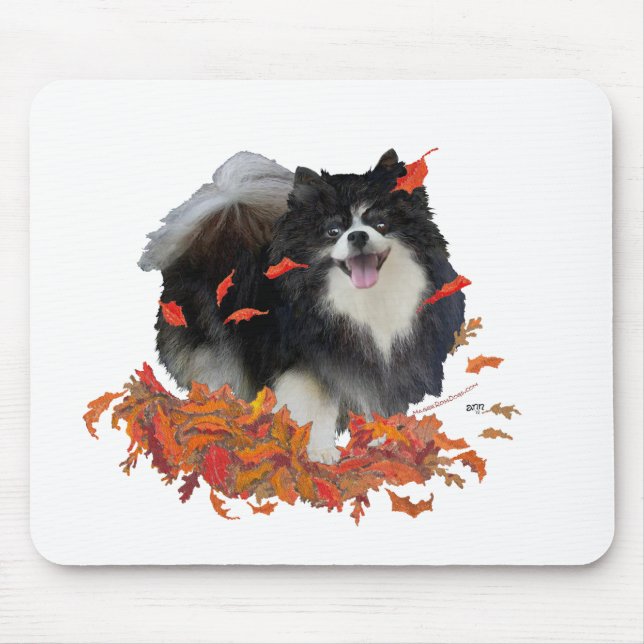 Spitz im Herbst Mousepad (Vorne)