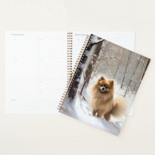 Spitz lässt es Weihnachten schneien Planer
