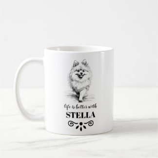Spitz-Lebensdauer ist mit dem benutzerdefinierten Kaffeetasse