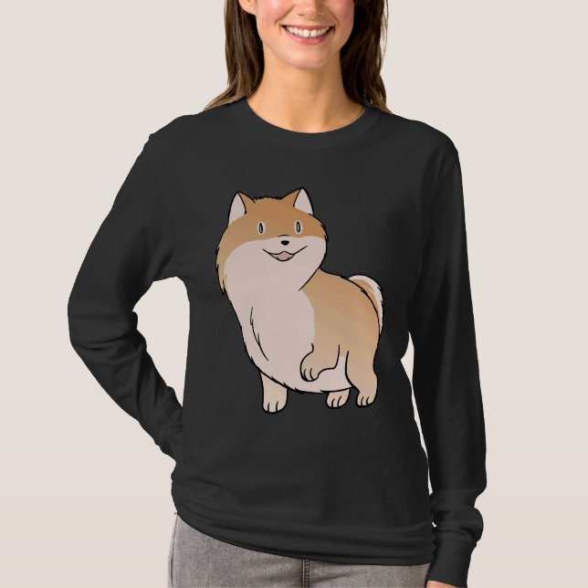 Spitz Liebe T-Shirt (Vorderseite)