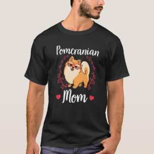 Spitz Mama Dog Eigentümer Spitz T-Shirt