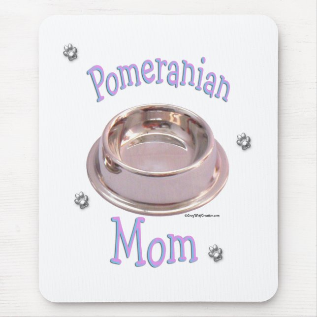 Spitz Mama Mousepad (Vorne)