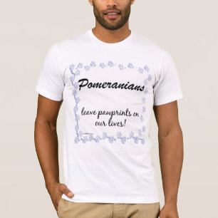 Spitz Pawprints T - Shirt