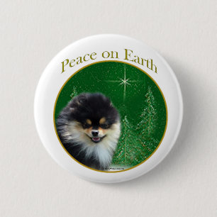 Spitz Peace Button