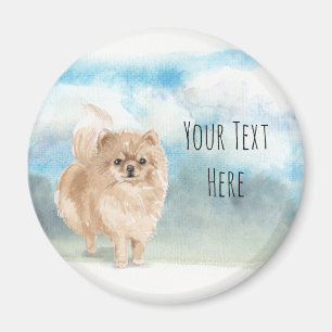 Spitz Personalisiert Magnet