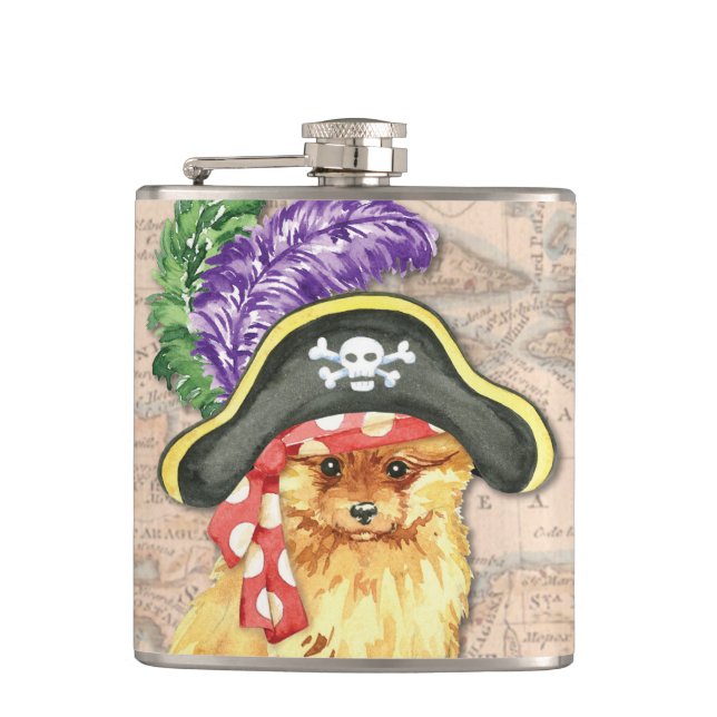 Spitz Pirate Flachmann (Vorderseite)